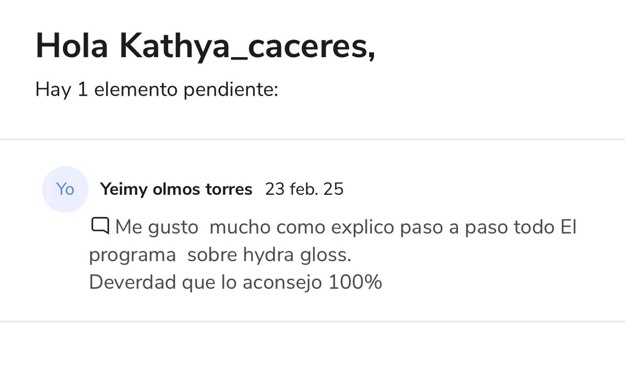 Captura de testimonio real 2